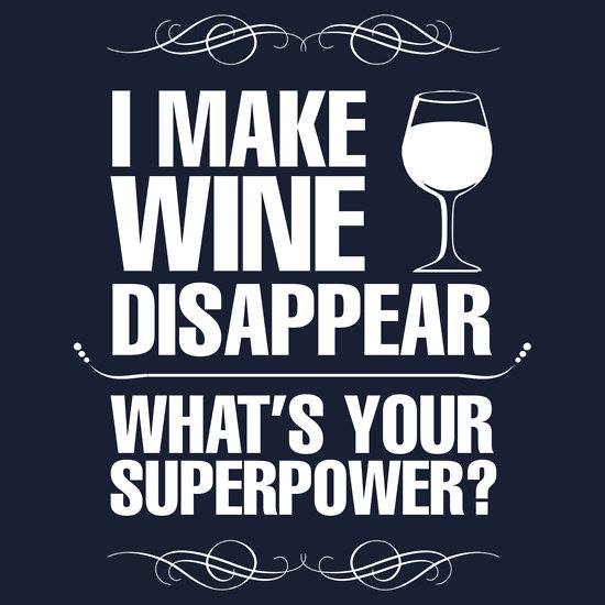 wine disappear superpower